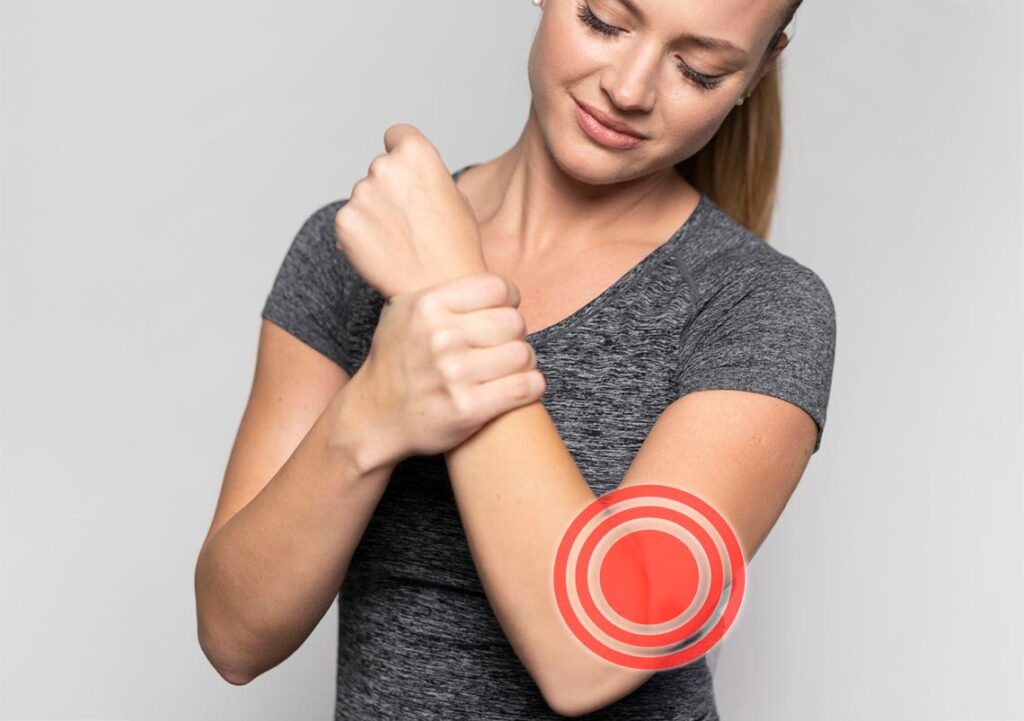 Łokieć golfisty a ból łokcia